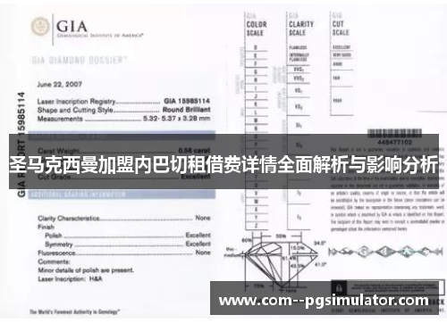 圣马克西曼加盟内巴切租借费详情全面解析与影响分析 圣马克西曼加盟内巴切租借费详情全面解析与影响分析